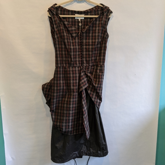 Maison Margiela cotton plaid dress 4 (40 IT) BNWT - Picture 7 of 10